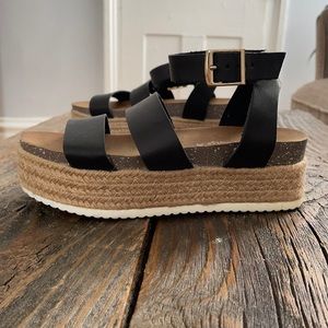 Platform Espadrille Sandals from Spring Step size 36